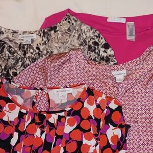 Liz Claiborne Women's Blouses  Lot Of 4, Size XL & XXL